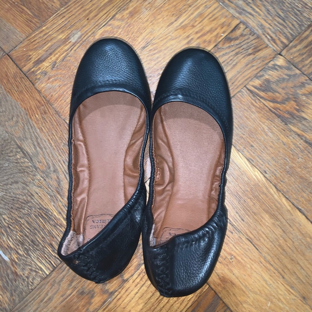 Lucky Brand Black Flats